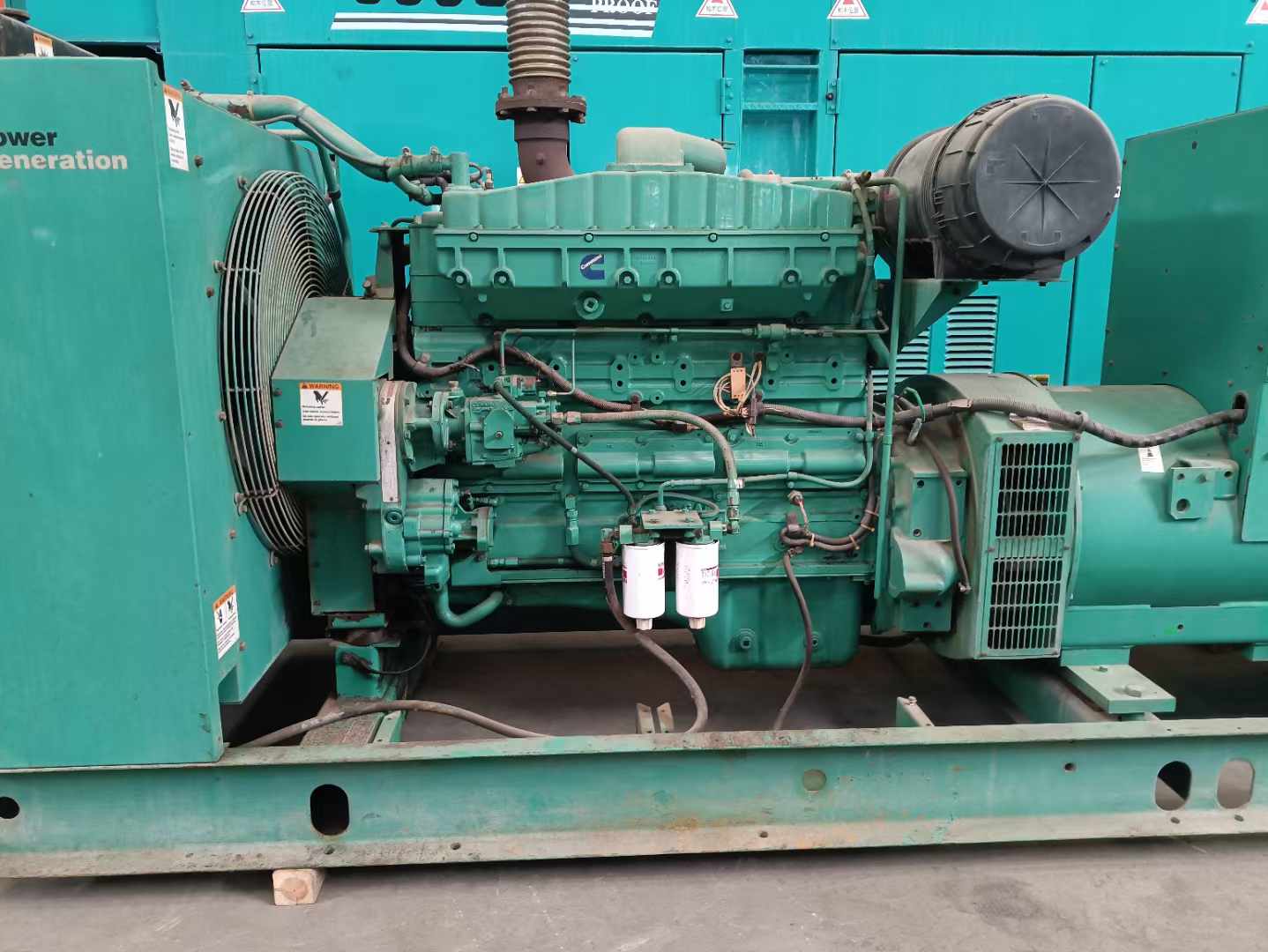 古浪过载会对 600kW 柴油发电机组造成哪些损害？